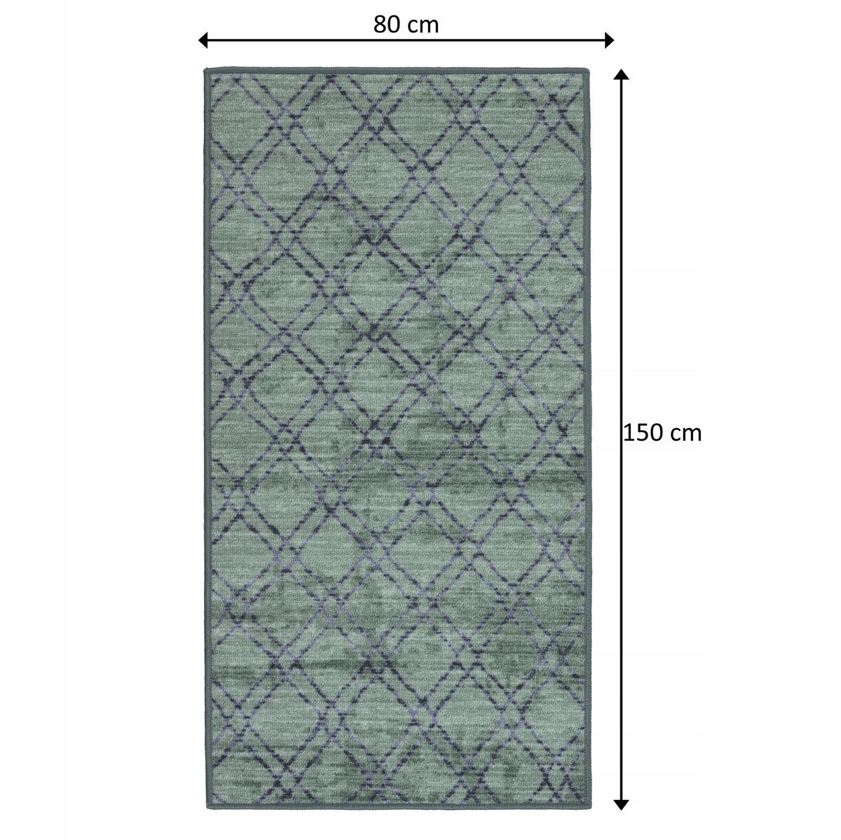 Sidewalk For Hall Anti-slip 80x150 Carpet For Kitchen Green Sage Manufacturer code EF0433
