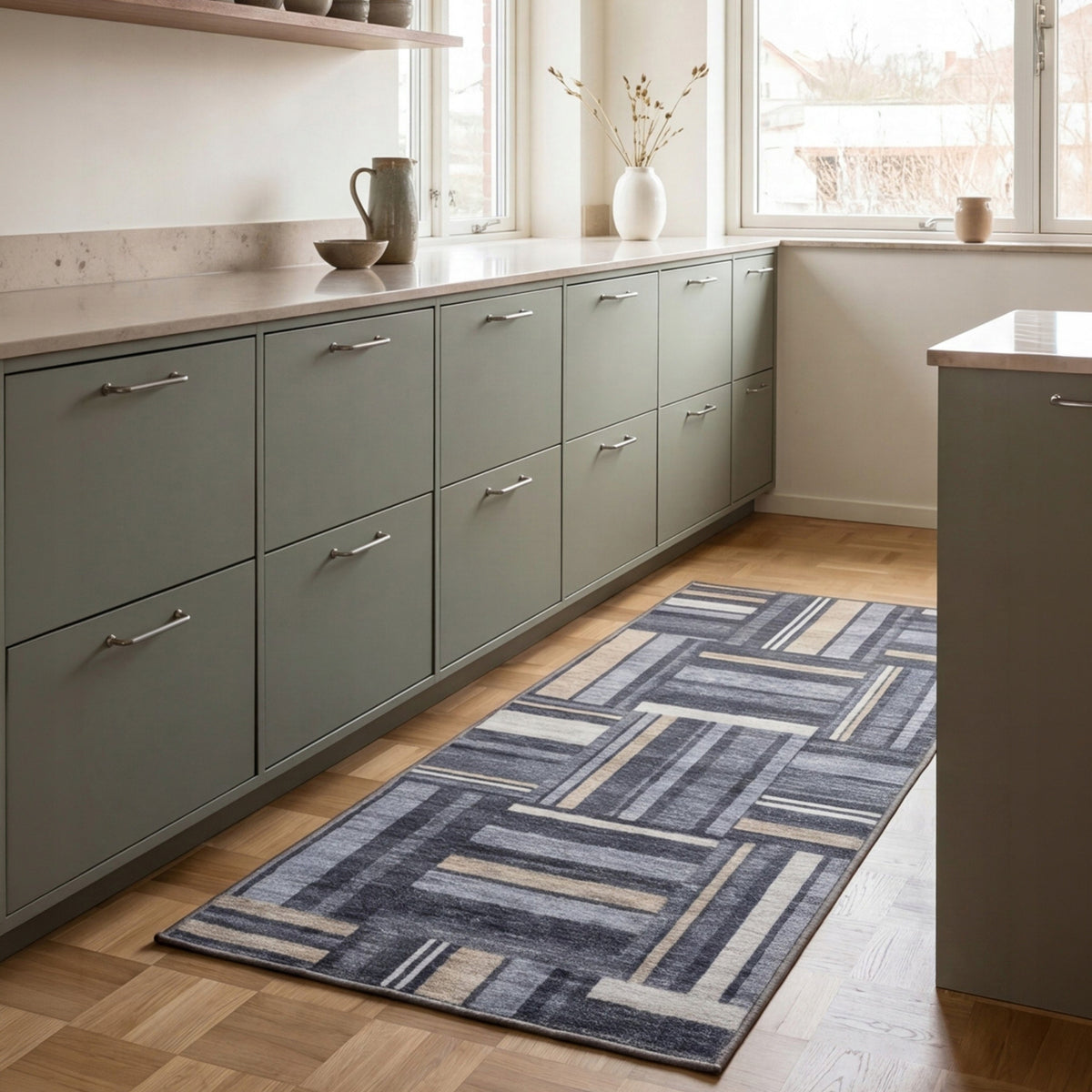 Sidewalk For Hallway 80x150cm Can Wash Anti-slip Kitchen Corridor Manufacturer code EF0453