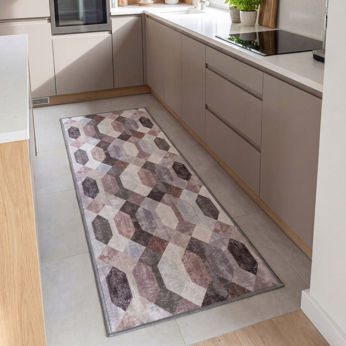 Sidewalk For Hallway Anti-slip 80x200cm Solid Kitchen Loop Manufacturer code EF0442