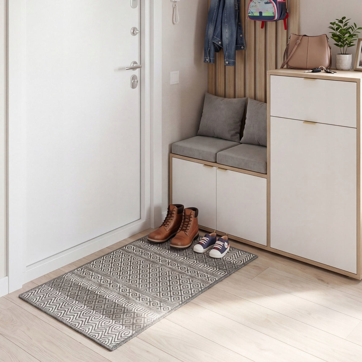 Sidewalk for kitchen Anti-slip Grey 60x100cm For Hallway Loop Manufacturer code EF0436