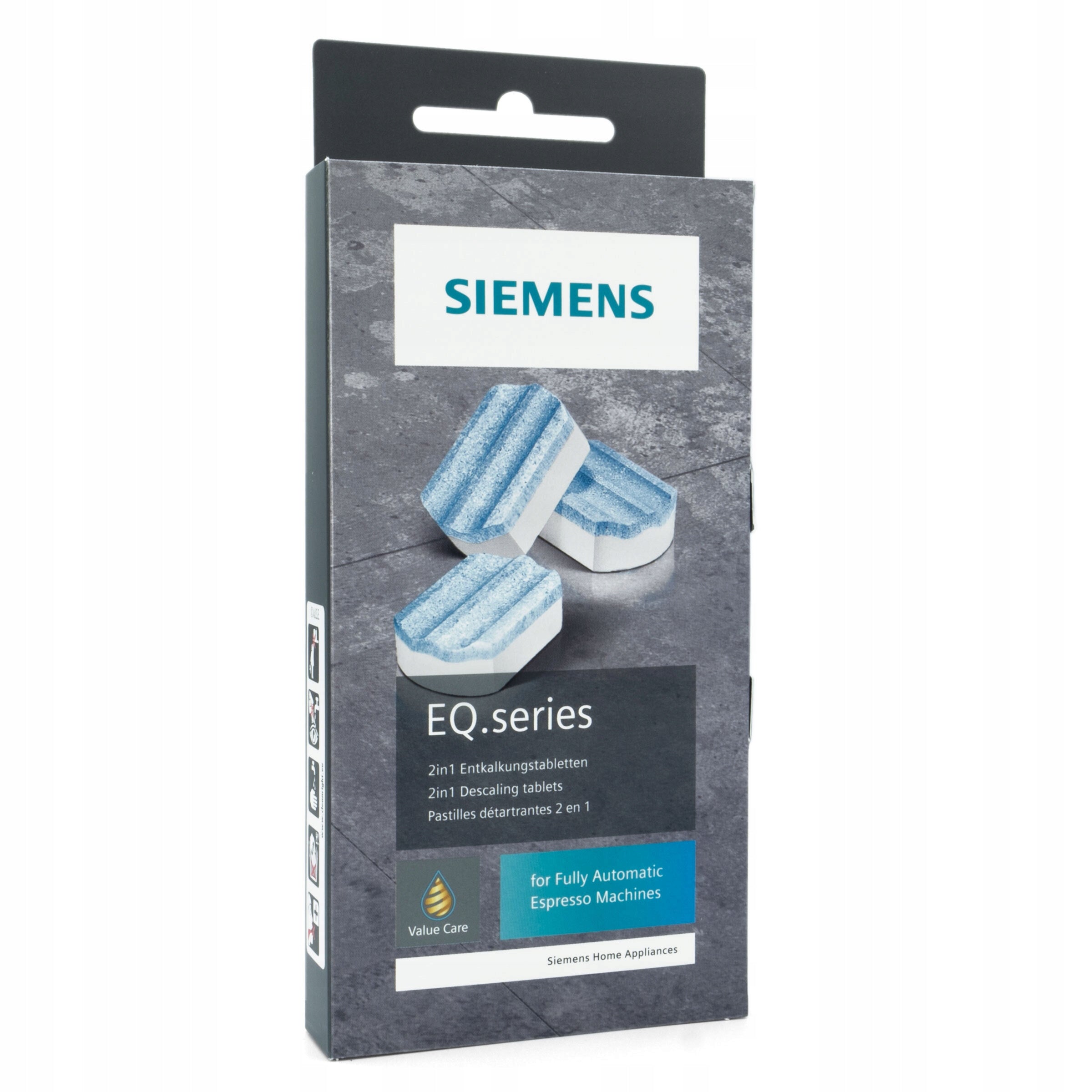 Siemens set filter tablets cleaning brush ORIGINAL Kind water filter