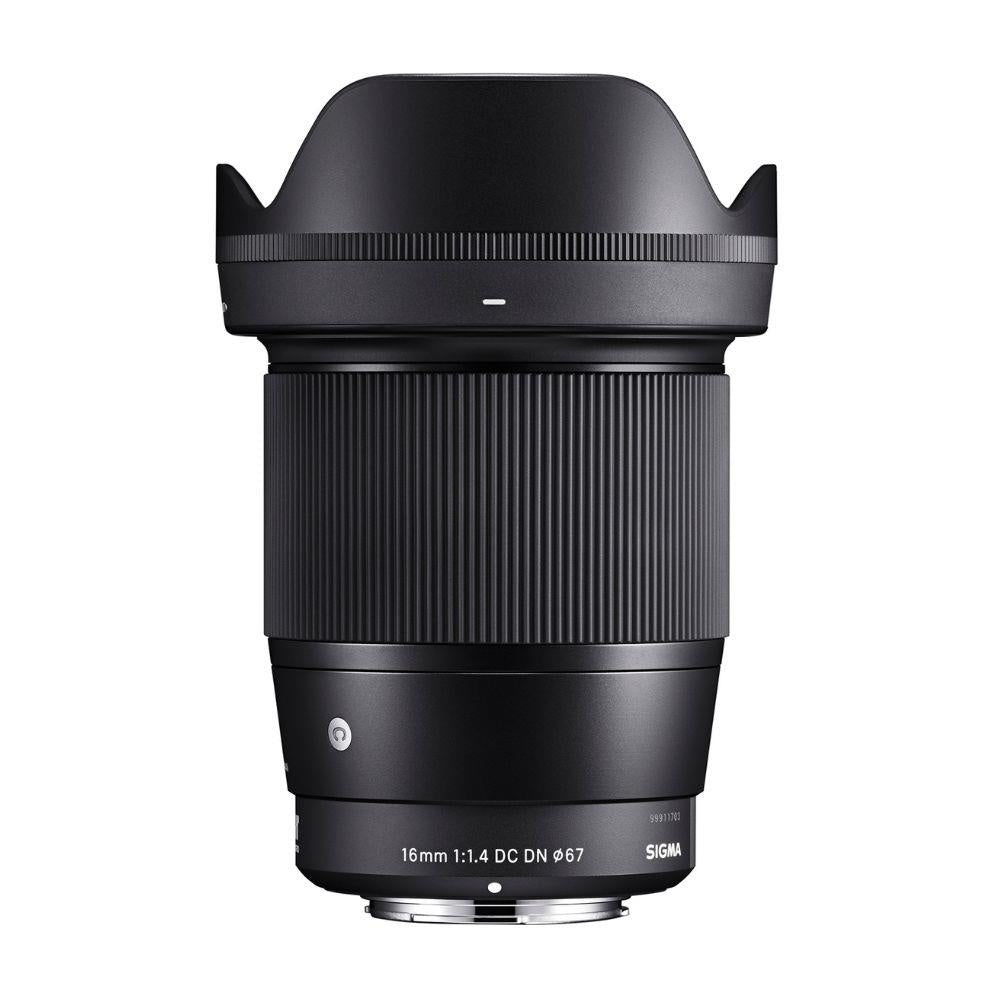 Sigma 16mm f/1.4 Sony E APS-C Wide Angle Lens DC DN C | 3 years protection Brand Sigma