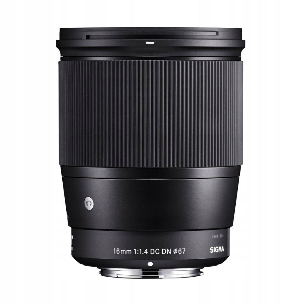 Sigma 16mm f/1.4 Sony E APS-C Wide Angle Lens DC DN C | 3 years protection Packaging status original