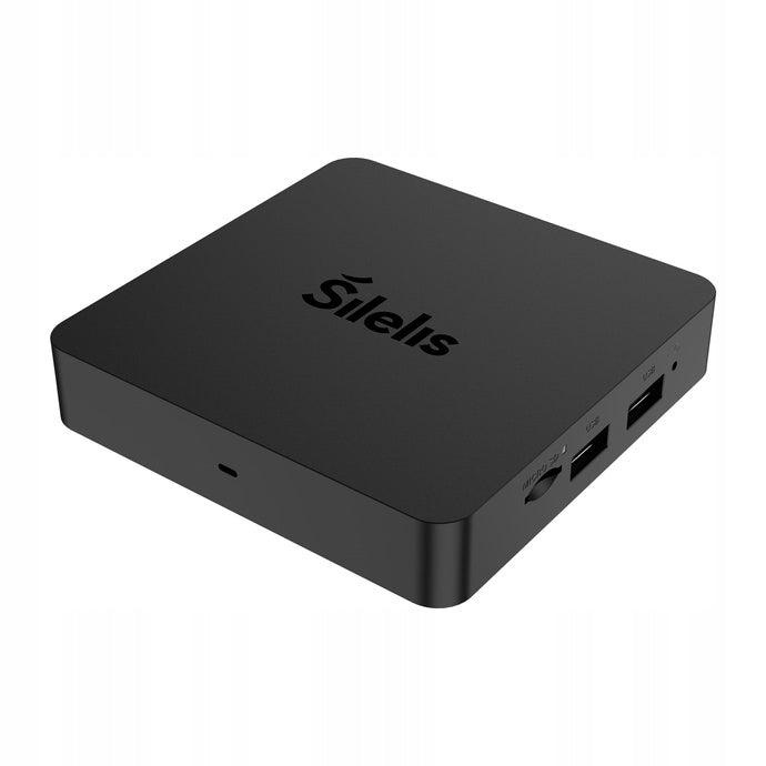 Silelis T-3 Android TV Box 4K Multimedia Player Black Manufacturer code ST1P000001
