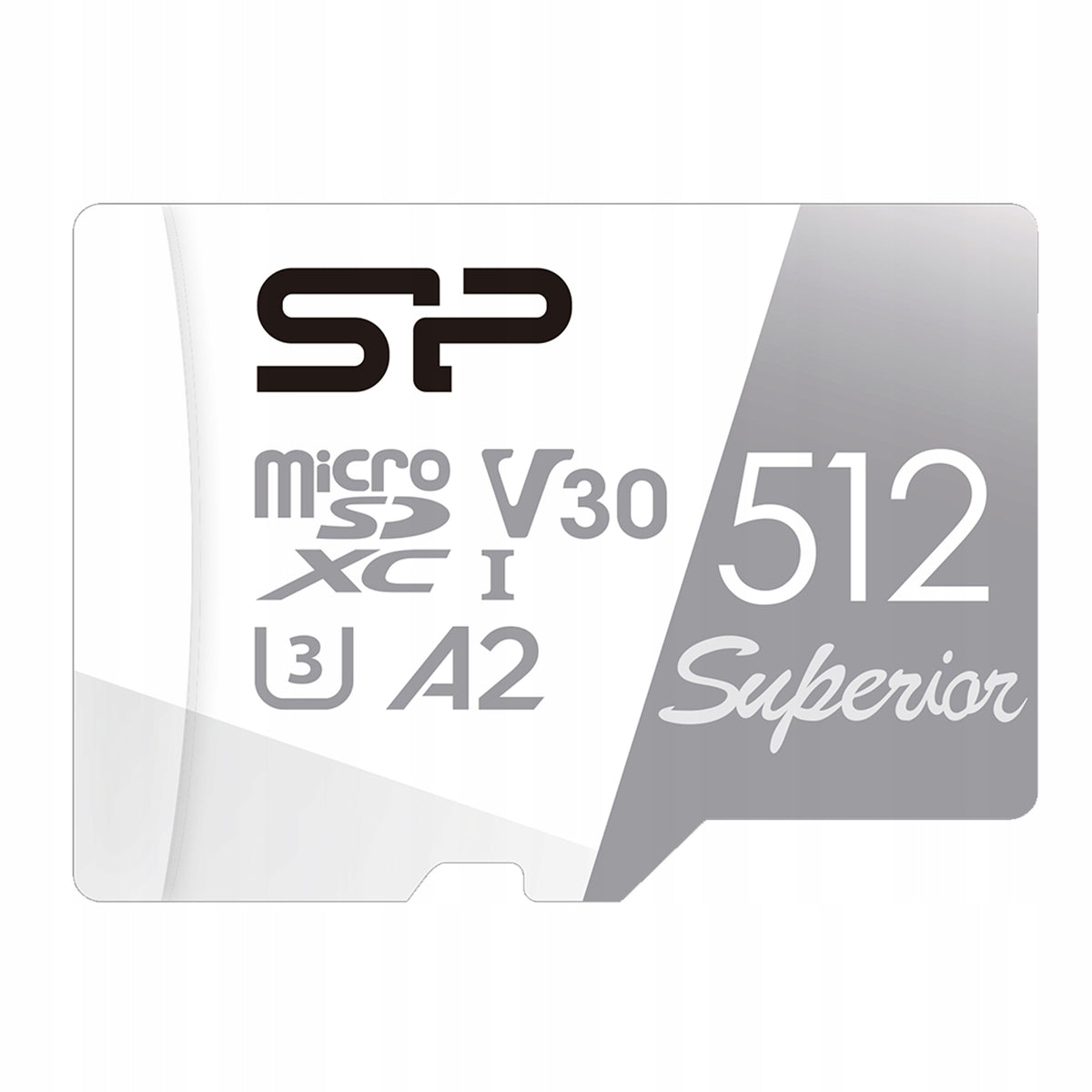 Silicon Power 512GB High Speed MicroSD Card 4K A2 V30 SDXC U3 with Adapter