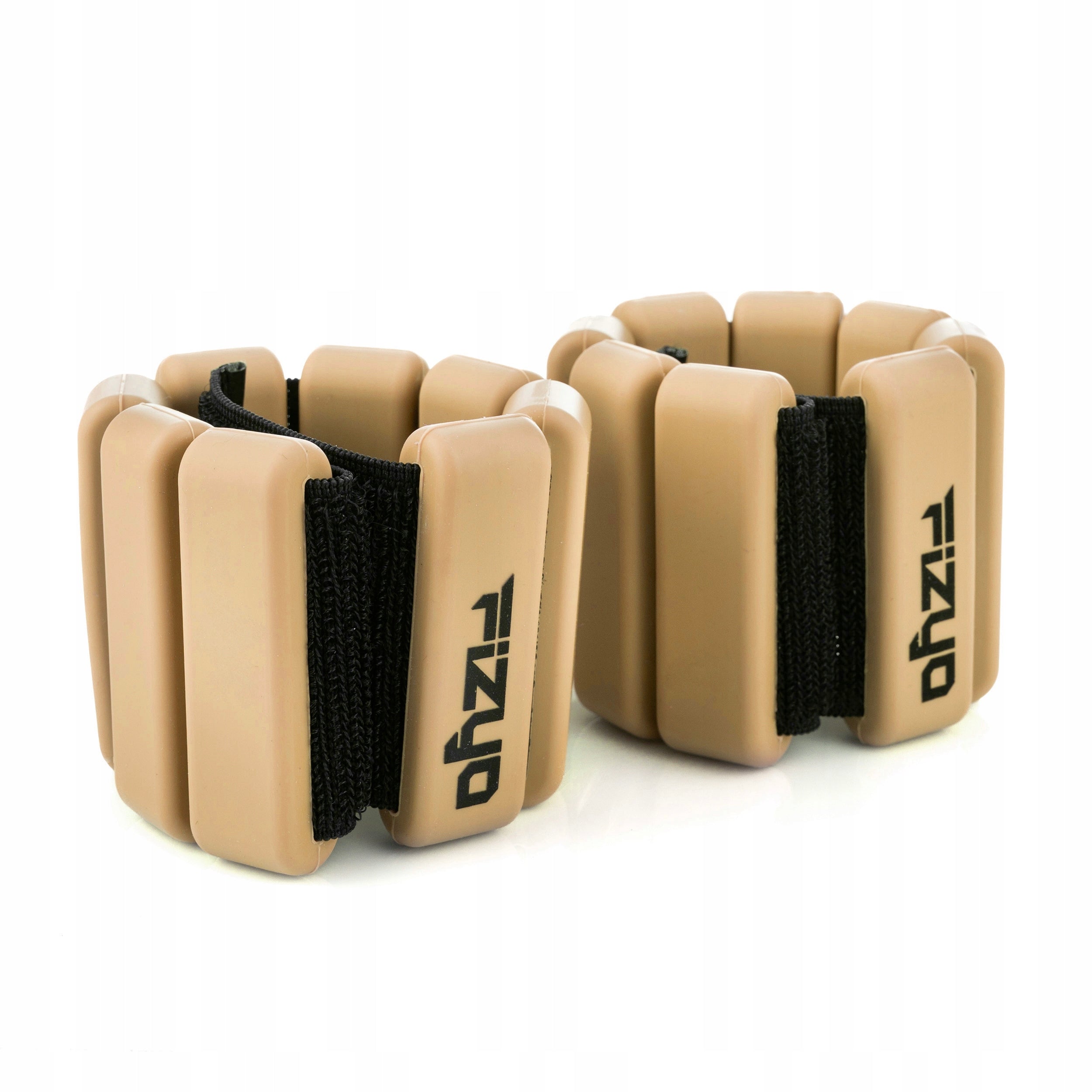 Silicone Ankle and Wrist Weights FIZYO 2x225g Adjustable Beige Manufacturer code OBCIĄŻNIKI NA KOSTKI I NAGDARSKI FIZYO