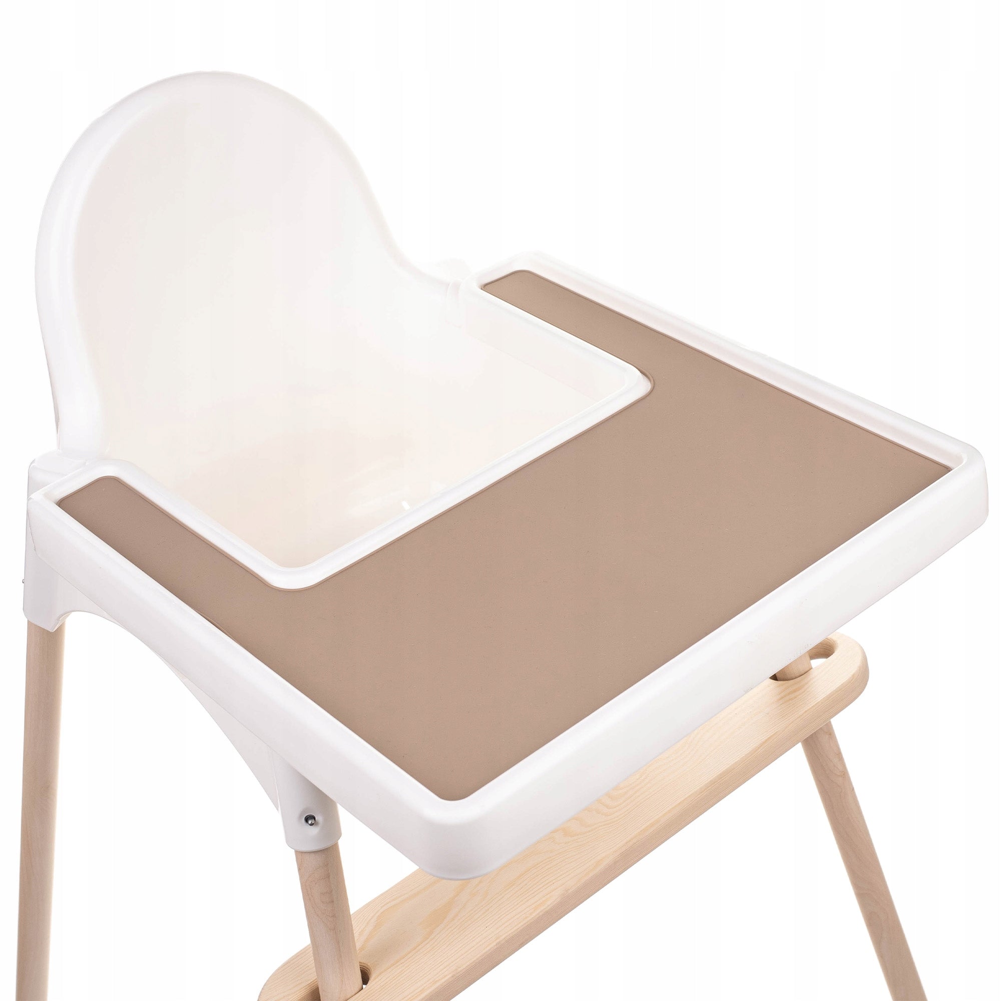 Silicone Chair Mat IKEA Antilop BPA free CAPPUCCINO aMami Brand aMami