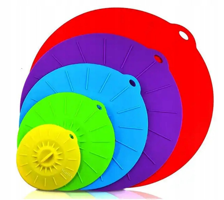 Silicone Lid Silicone Lids Food Cover Set Various