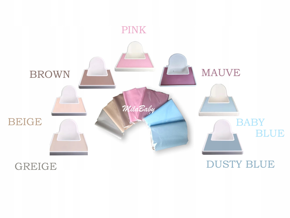 Silicone Pad Highchair Mat IKEA Antilop BLW BPA Free Brown Brand MilaBaby