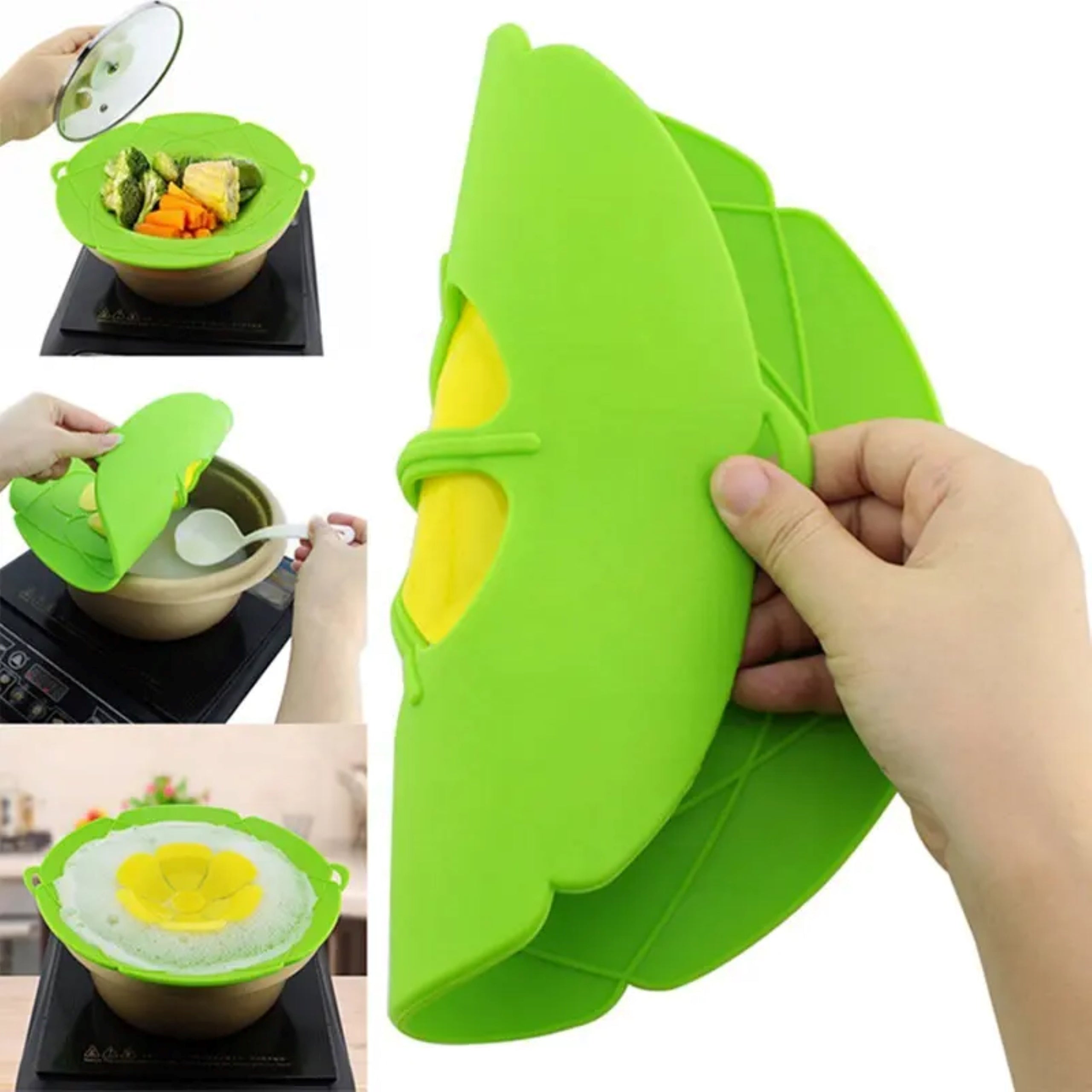 Silicone Pot Lid Universal Anti-Butter Cover 30cm