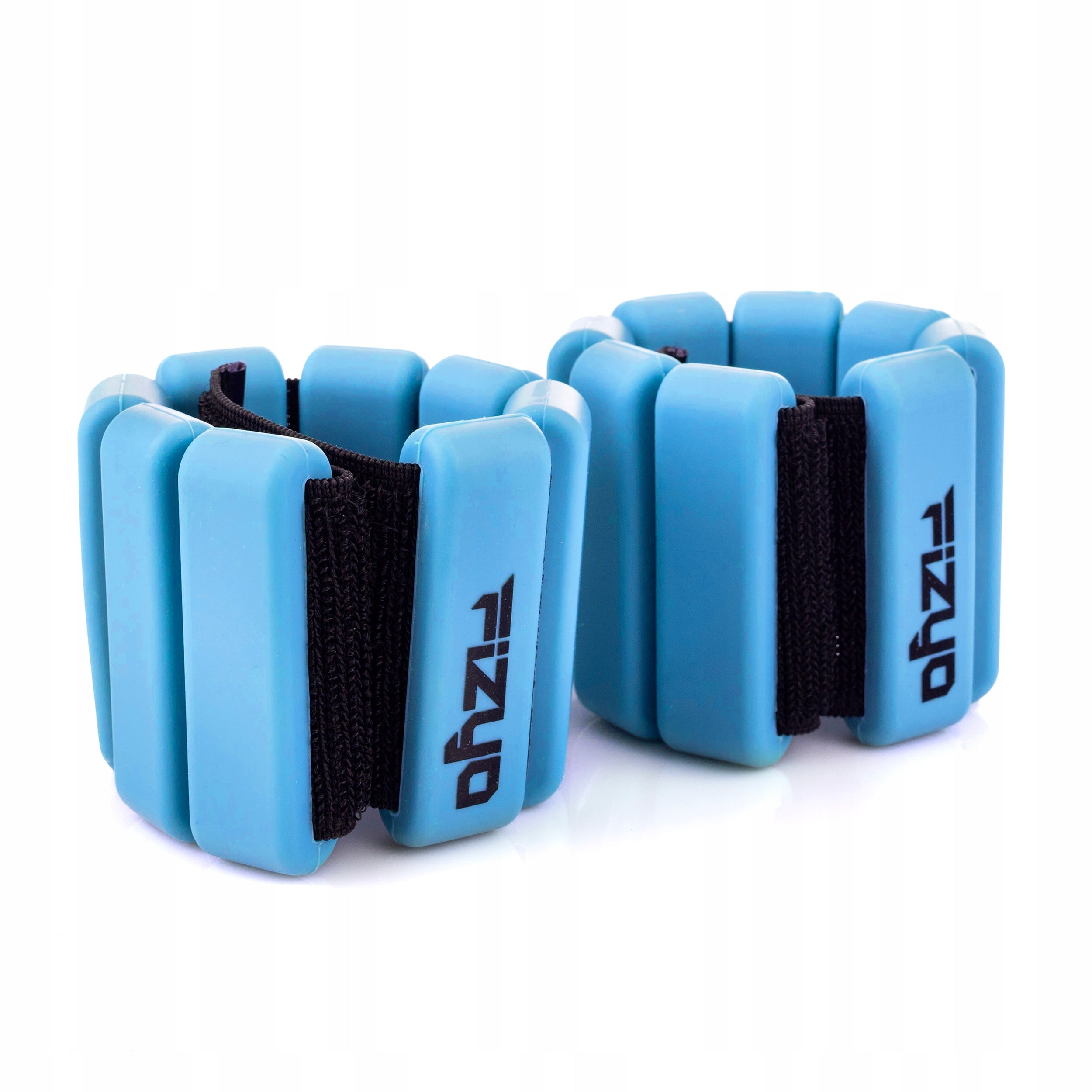 Silicone Wrist Weights FIZYO 2x225g Adjustable Blue Manufacturer code Obciążniki do ćwiczeń na kostki i ręce FIZYO
