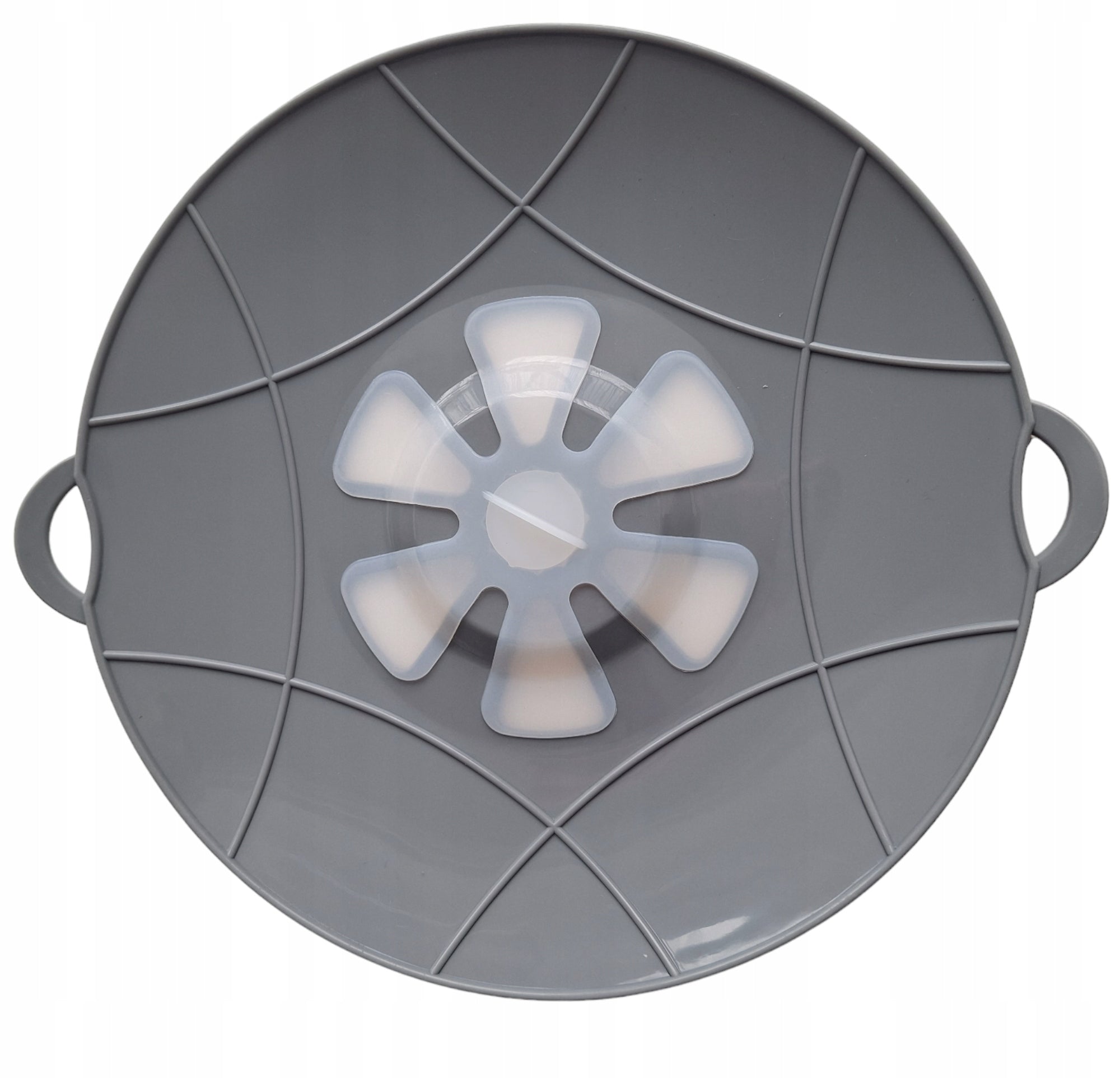 Silicone lid for universal pot against boiling Strong Large 30cm Manufacturer code Pokrywka Silikonowa Na Garnek duża MAXTECH