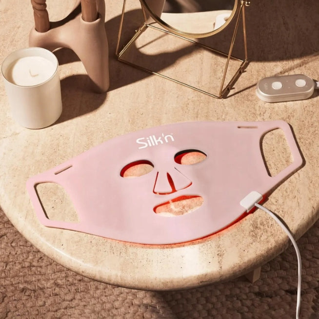 Silk'n Facial LED 100 face mask, Pink 1 pc. Manufacturer code FLM100PUNL001