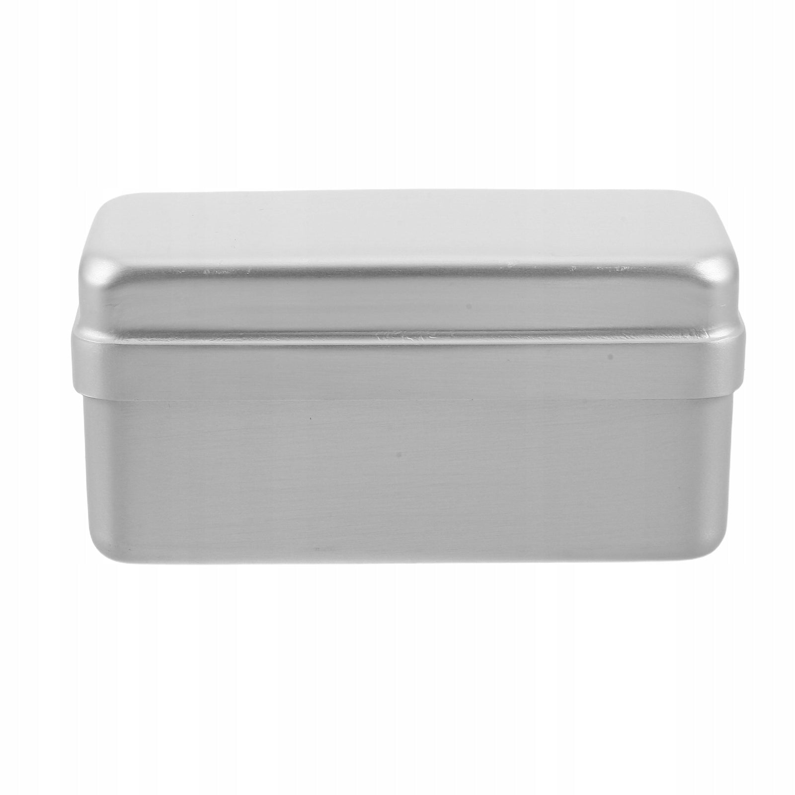 Silver Metal Nail Tool Sterilizer Box with 72-Hole Bur Organizer for Home Brand no brand