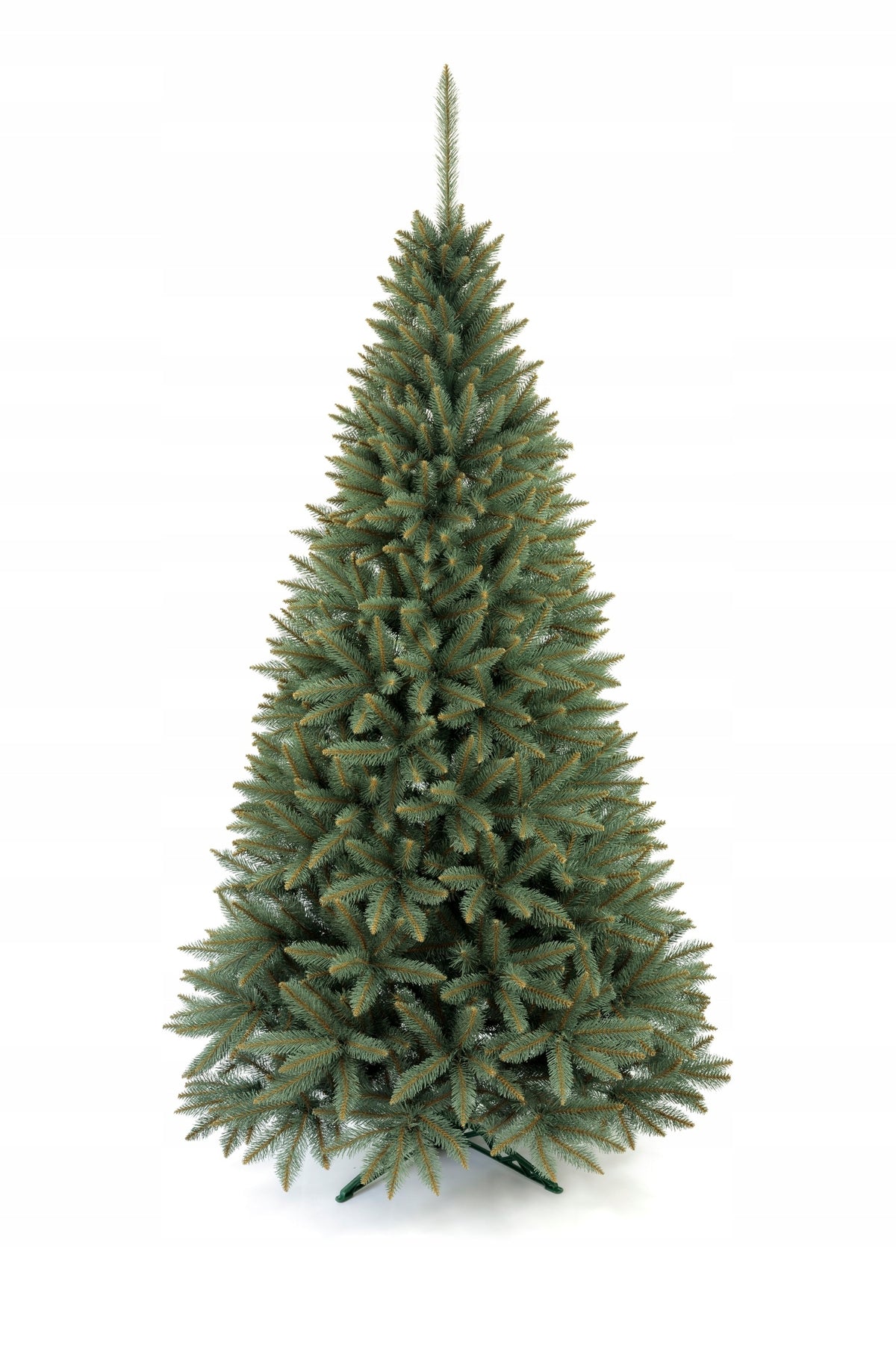 Silver Polish Spruce Christmas tree, as dense as a living one, 220 cm Packaging status original
