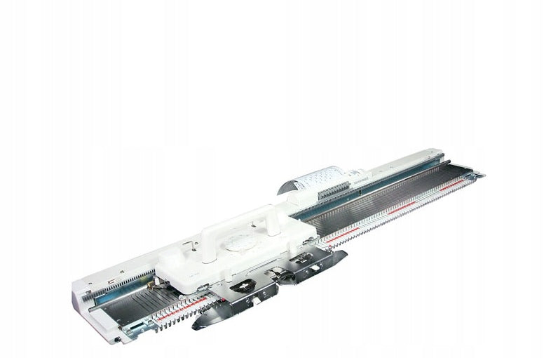 Silver Reed SK155 knitting machine for perforated cards for thick threads