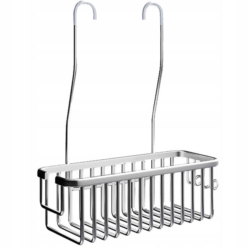 Silver Shower Faucet Hanging Shelf
