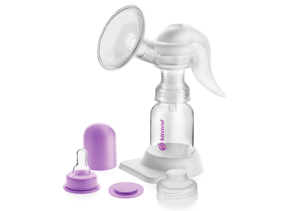 Simed 140 ml manual breast pump