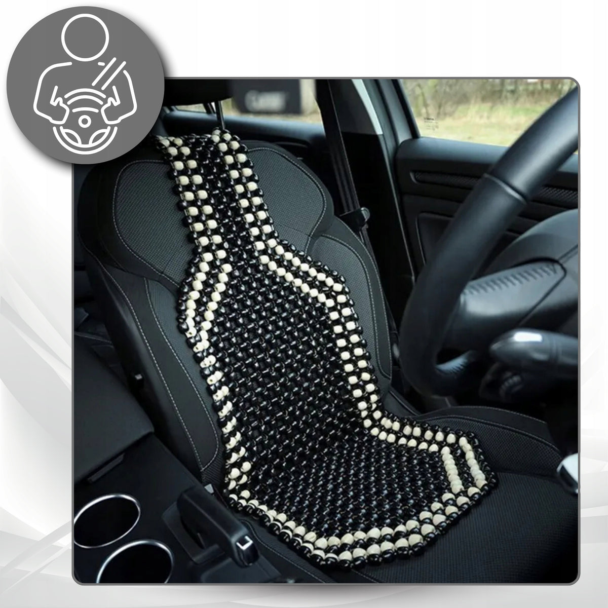 Single Armchair Cover LARGE Bead Mat Seat Beads Manufacturer code 011140