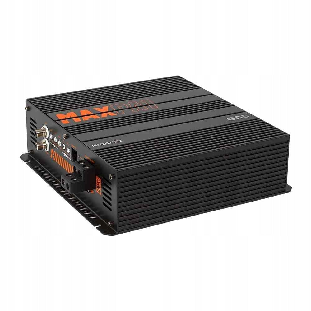 Single Channel Car Amplifier Powerful 3000W RMS 2 Ohm Monoblock GAS MAX