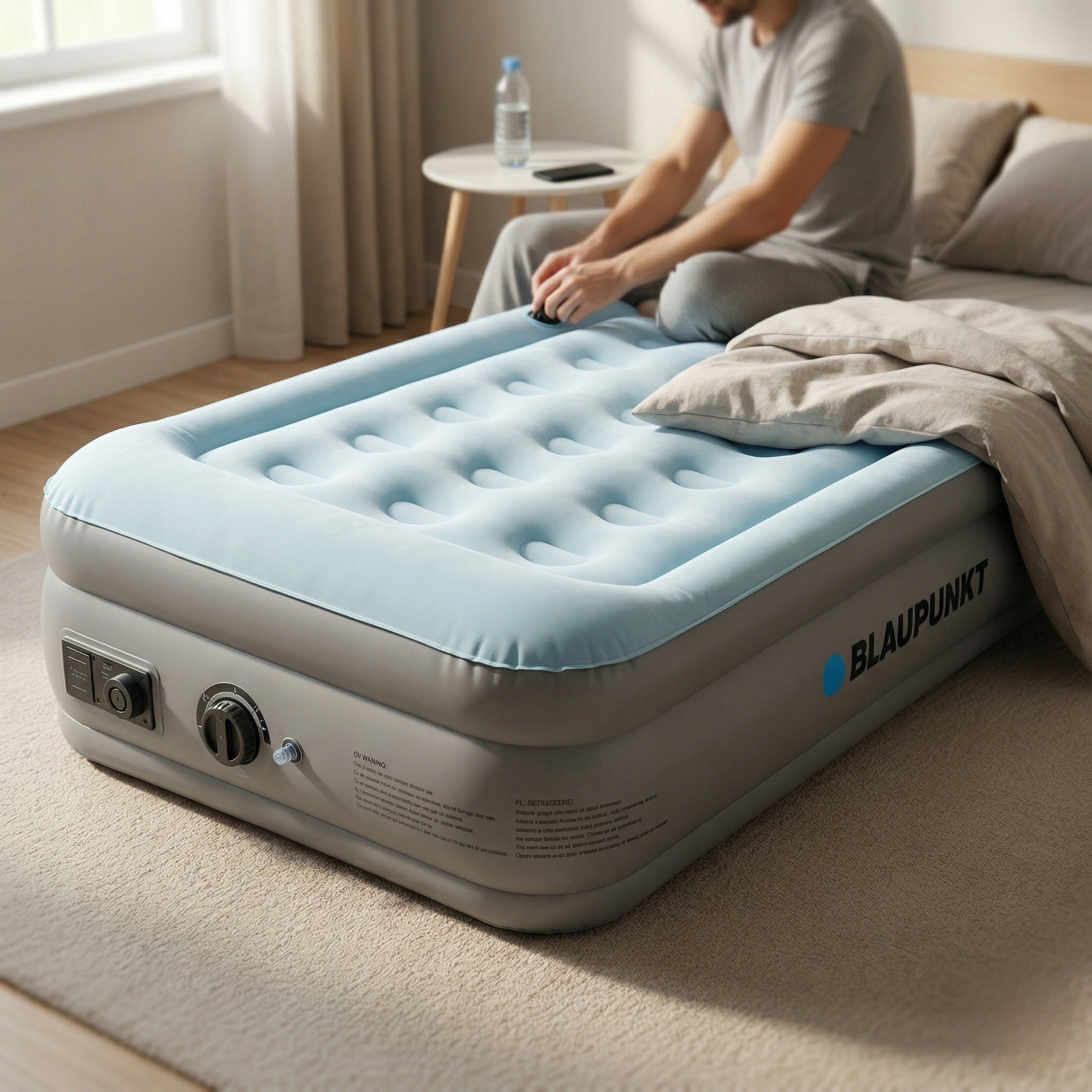 Single Inflatable MATTRESS 195x94cm Electric PUMP 227kg + Bag Manufacturer code GABLIM006