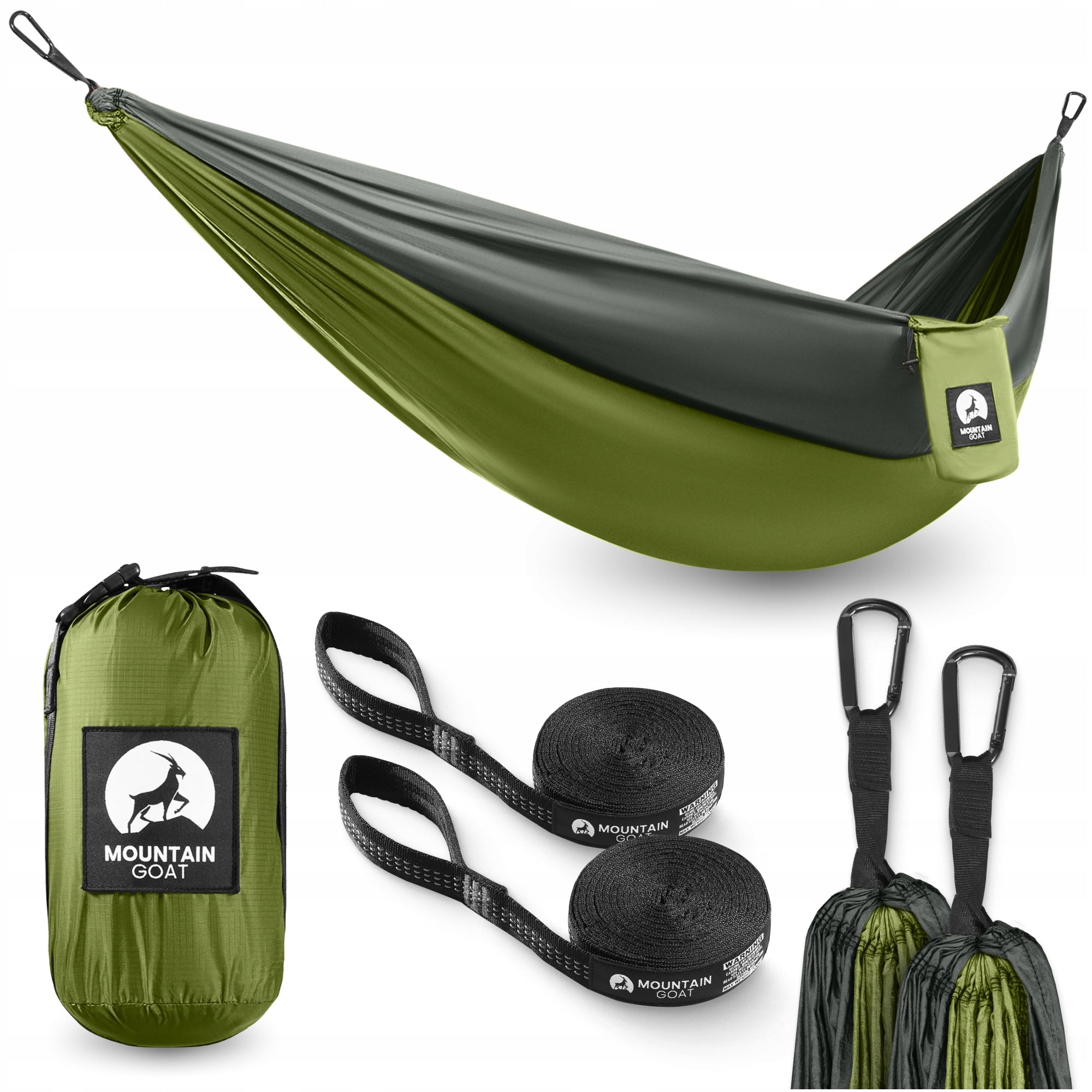 Single Travel Hammock Durable Trekking Camping