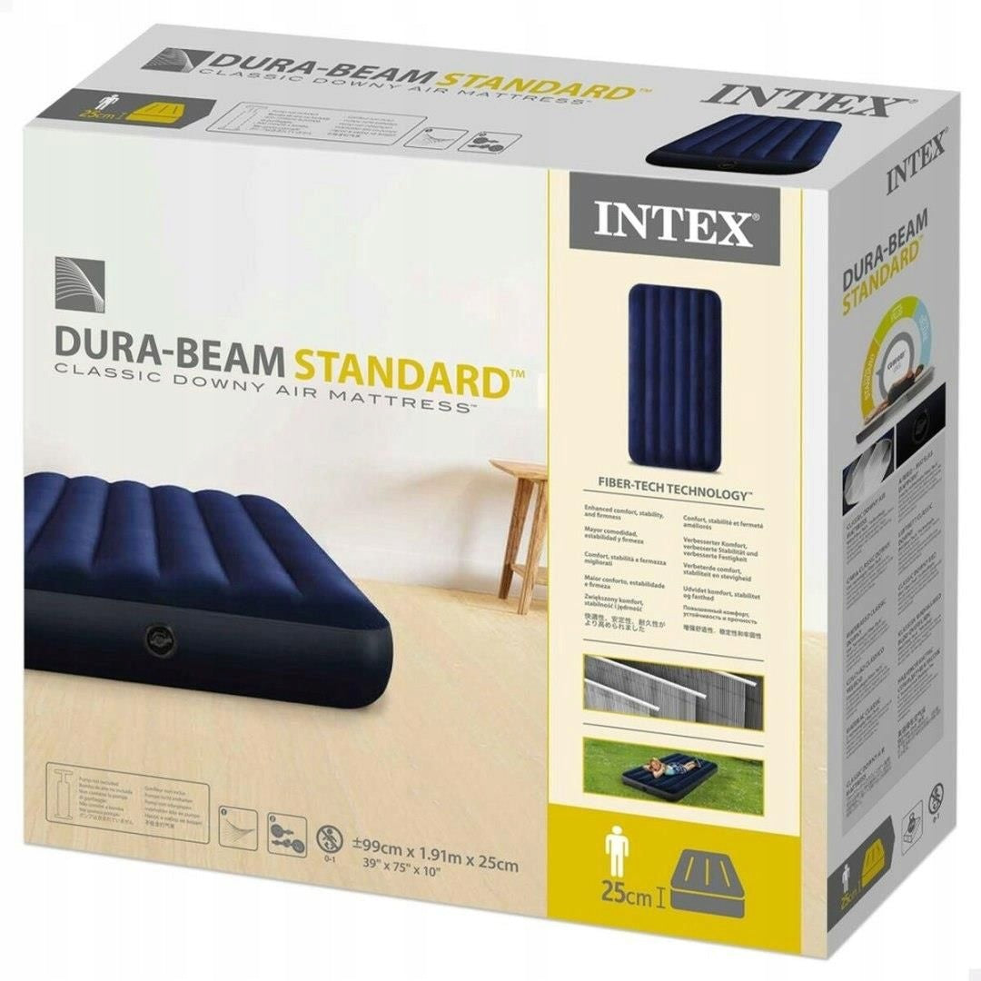 Single mattress Intex 64756 191 x 76 x 25 cm blue