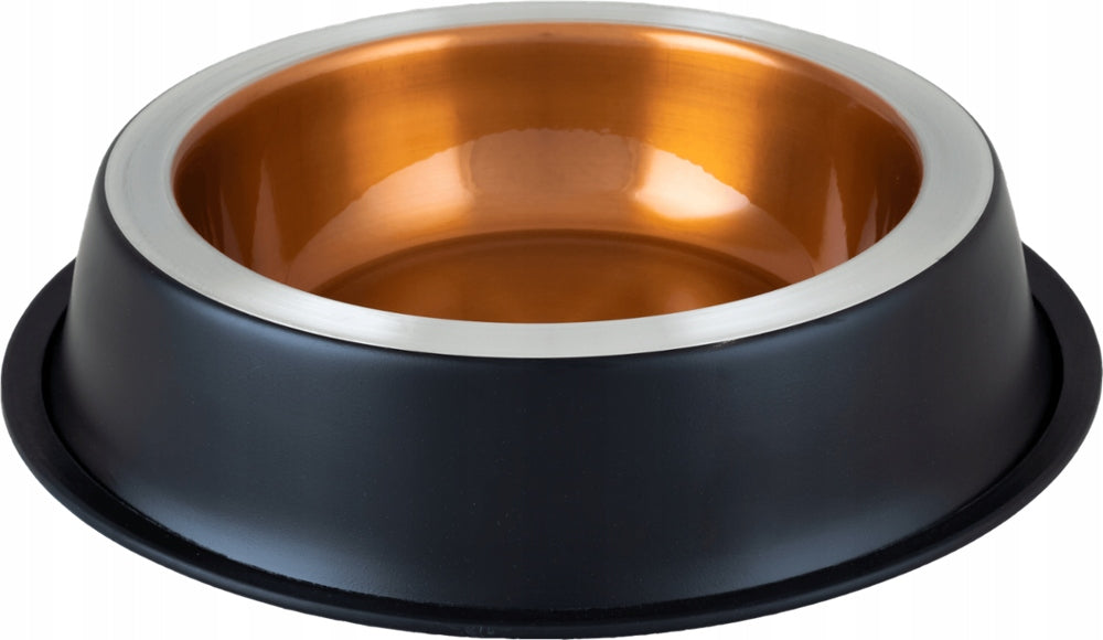 Single metal bowl Happet black 0,9 l