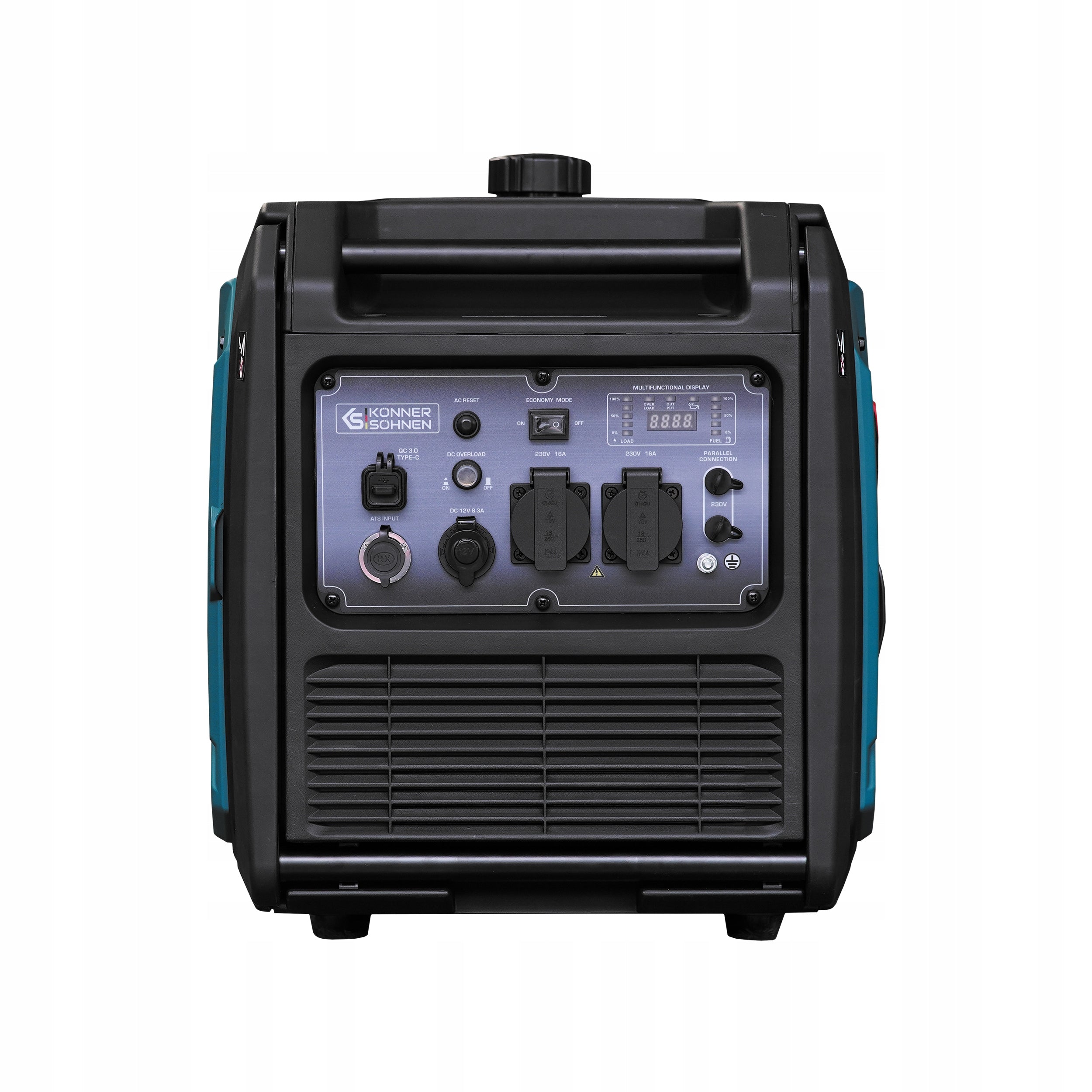 Single-phase portable generator set Könner & Söhnen 4000 W KS4000IES Packaging status original