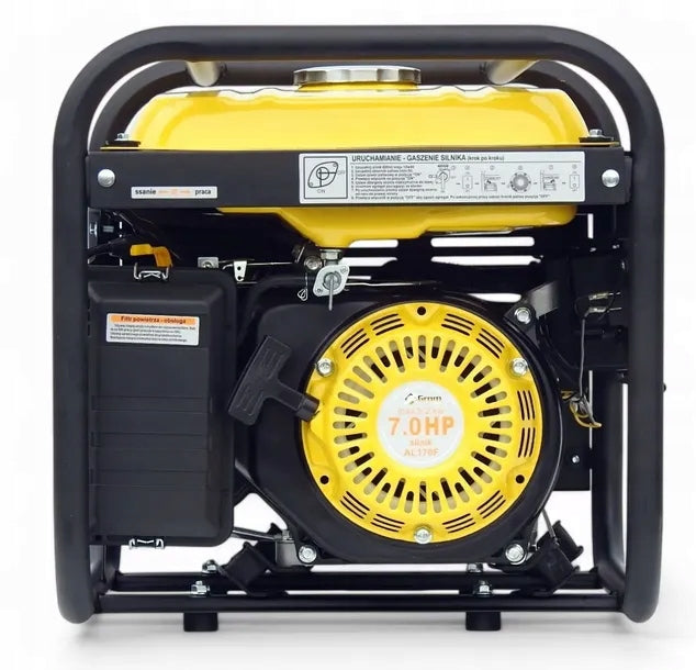 Single-phase portable generator set Kowal Polska 8500 W petrol Packaging status original