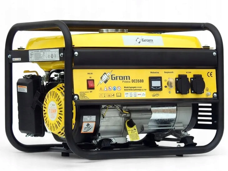 Single-phase portable generator set Kowal Polska 8500 W petrol