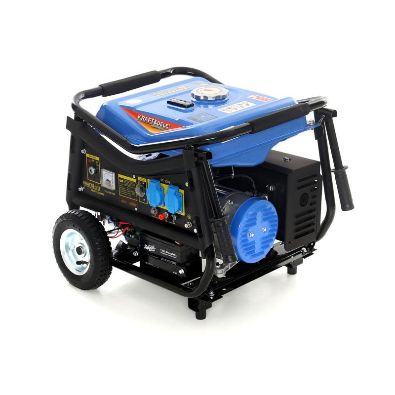 Single-phase portable generator set Kraft&Dele 3000 W petrol KD144 Model KD144