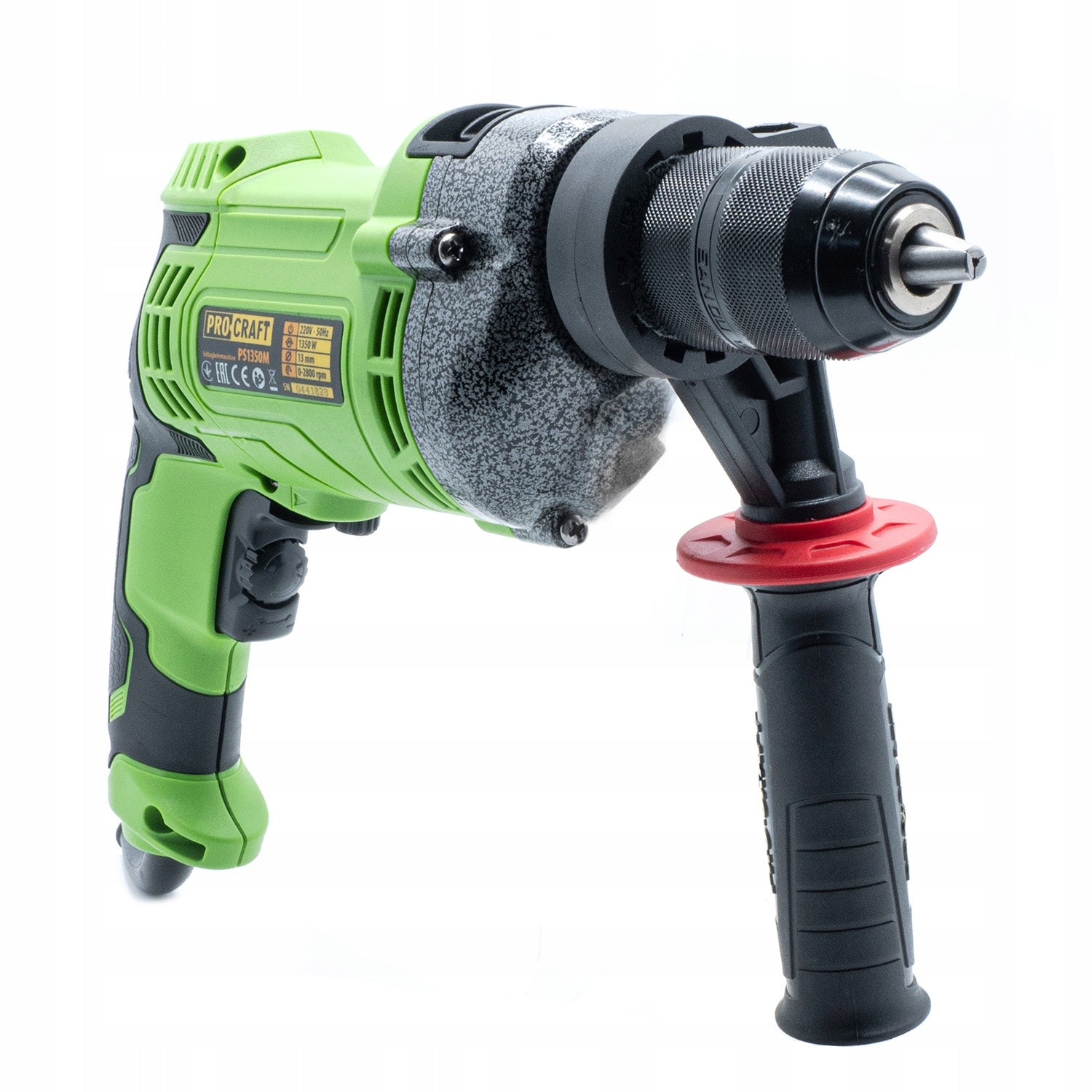 Single-speed impact drill Procraft PS1350М (keyless handle) Drill weight 2.3 kg
