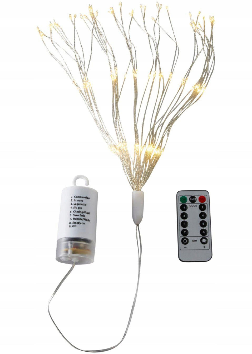 Sja STARS CHRISTMAS LED DECORATIONS WITH REMOTE CONTROL 2PCS _ Brand Bonprix