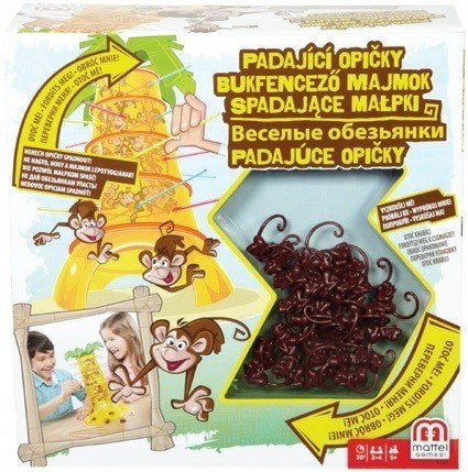 Skill game for children falling monkeys Mattel 52563 EAN (GTIN) 5905320216955
