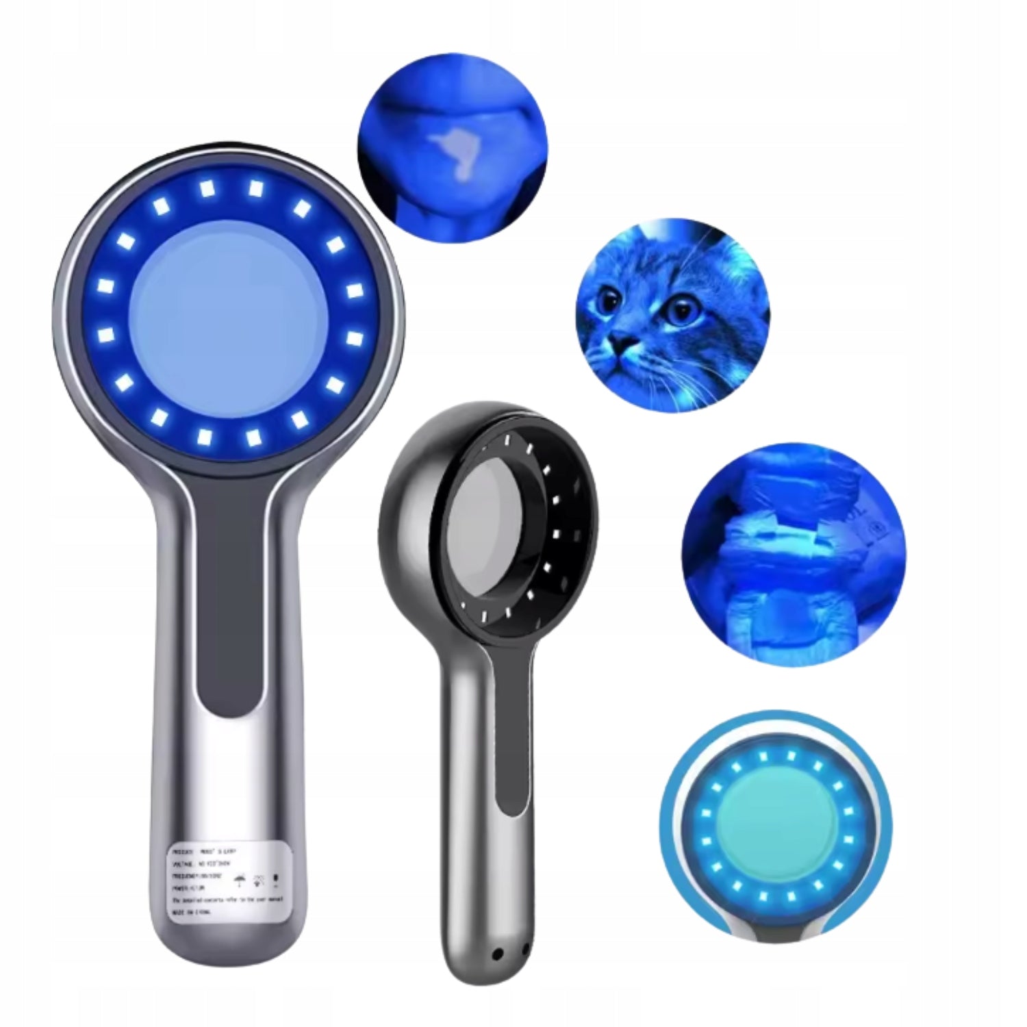 Skin Analyzer with Wood UV Lamp Cosmetic Skin Test Lamp