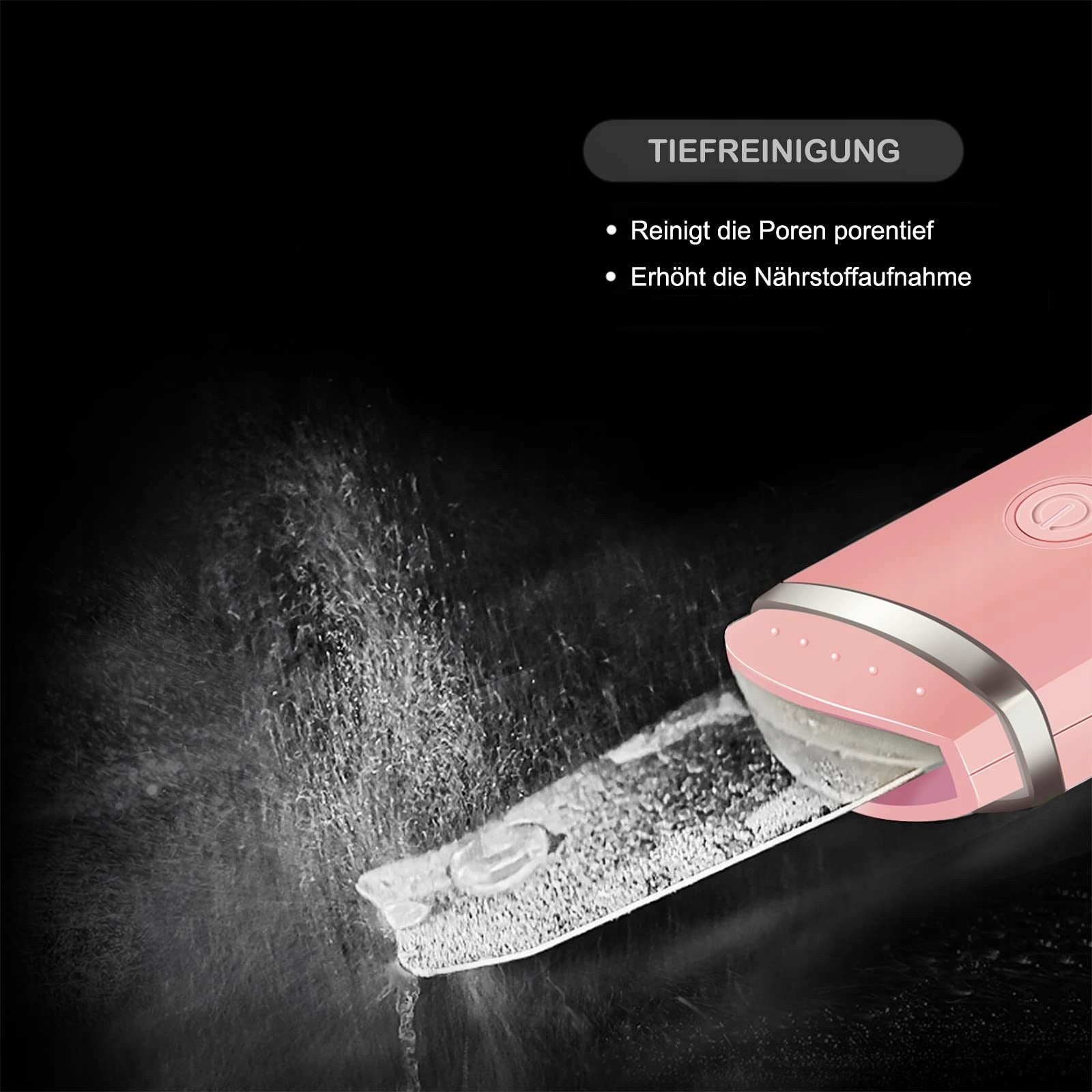 Skin Scrubber – Facial Cleansing Device Power supply rechargeable battery