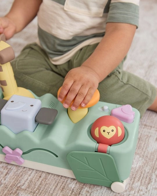 Skip Hop Musical Toy and Punch Geometric Animals 2in1 Brand Skip Hop