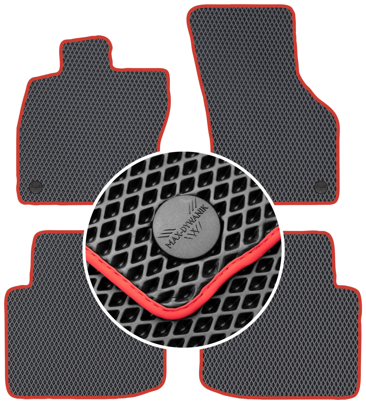 Skoda SuperB III 2015- EVA Rugs BLACK