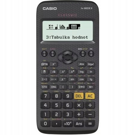 Školní kalkulačka CASIO FX 82 CE X - české menu Manufacturer code FX-82CEX