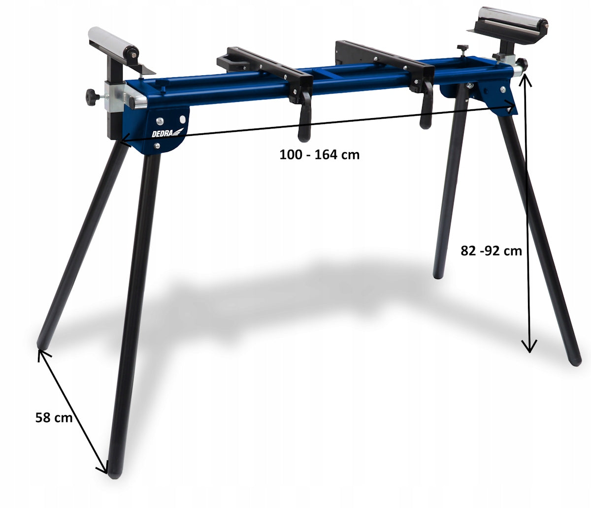 Slash table DEDRA folding universal adjustable Stand 150kg Packaging status original