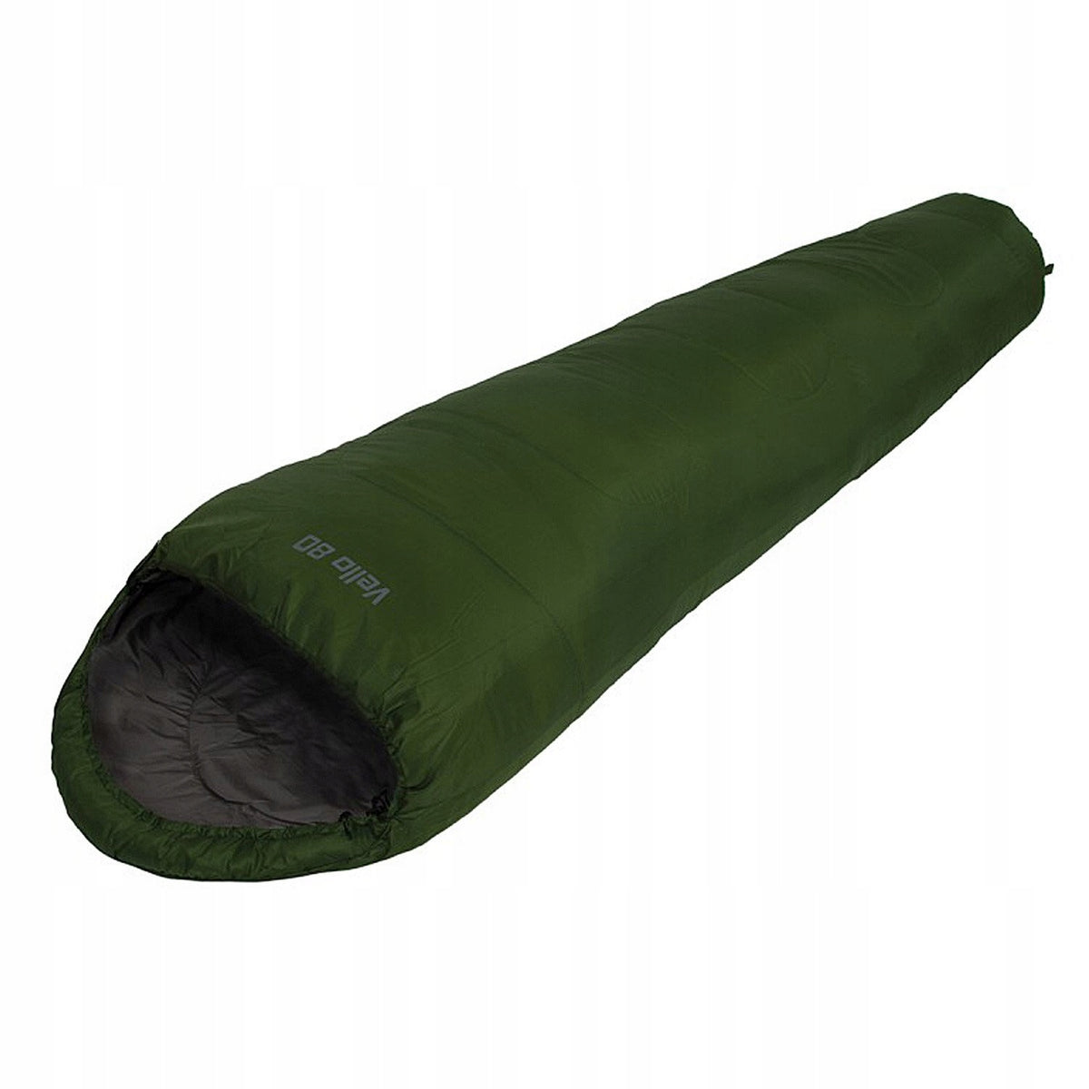Sleeping Bag Campus VELLO 80 synthetic mummy green 740 g