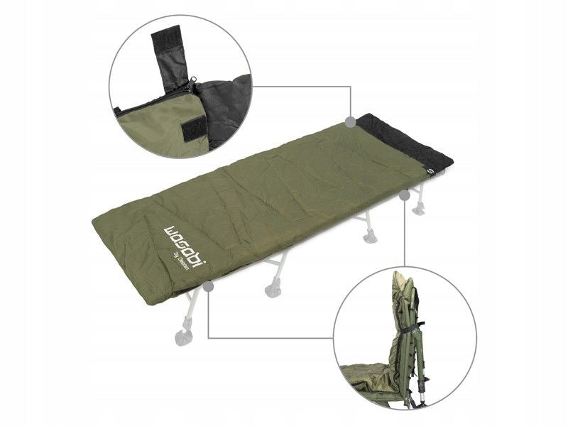 Sleeping bag Delphin WASABI 220x80cm
