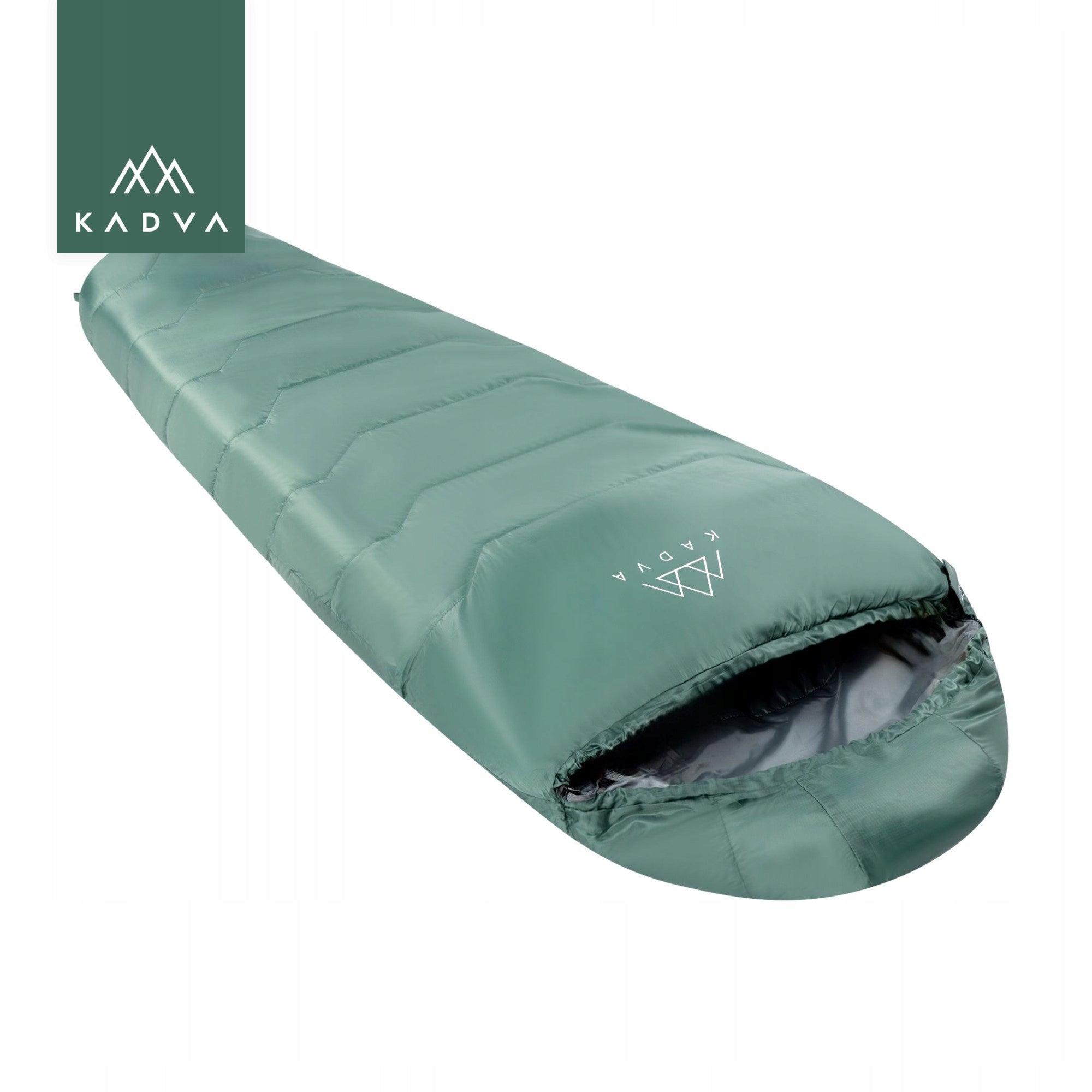 Sleeping bag KADVA Mumio R right green OS 230x80 cm LIGHT HIKING COVER Manufacturer code KDV-B4B048-GN