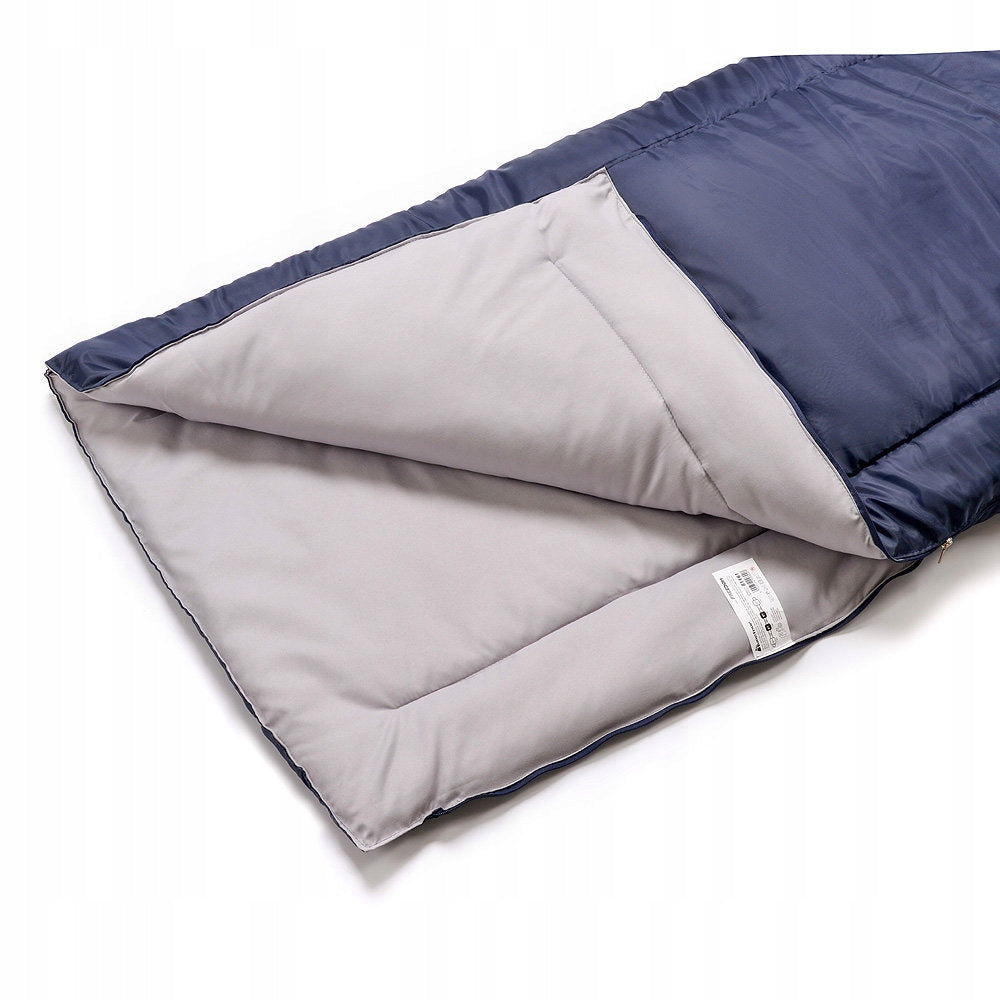 Sleeping bag Meteor Freedom 195x72 POLISH PRODUCT blue-grey