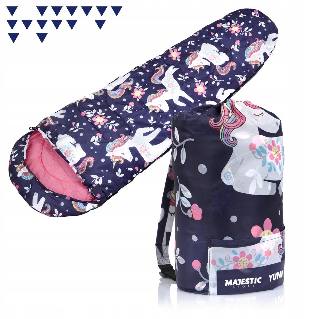 Sleeping bag for children soft warm mummy with cover 2in1 170x60 cm Packaging status original