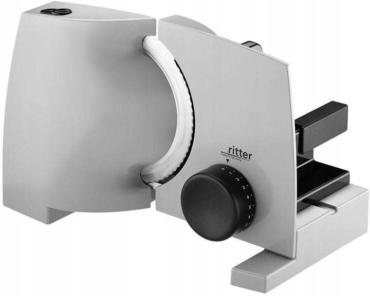 Slicer Ritter Nova 1 Duo Plus 65W Electric Silver Grey - Two Knives! Packaging status original