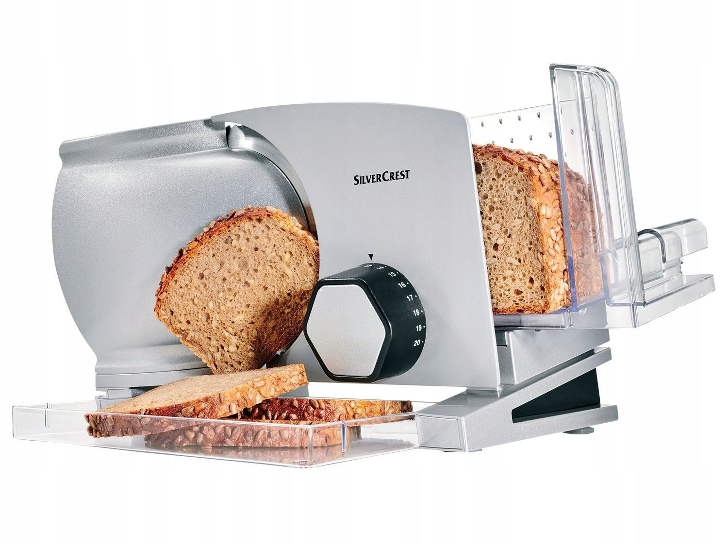 Slicer SilverCrest SAS 120 E1 silver/grey 120 W