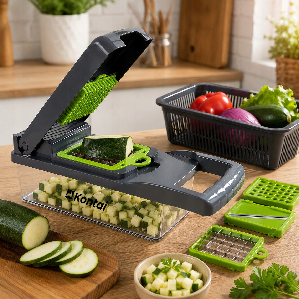 Slicer Vegetable and Fruit Slicer Multifunctional Grater Incisor 13in1 Manufacturer code intai