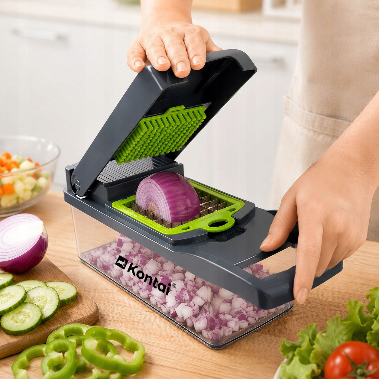 Slicer Vegetable and Fruit Slicer Multifunctional Grater Incisor 13in1 Packaging status original